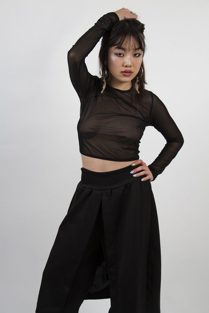 Urban shirt long sleeves black